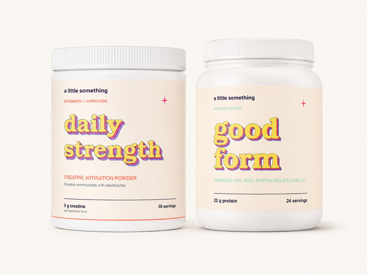 The Form + Function Set bundle including Daily Strength + Good Form
